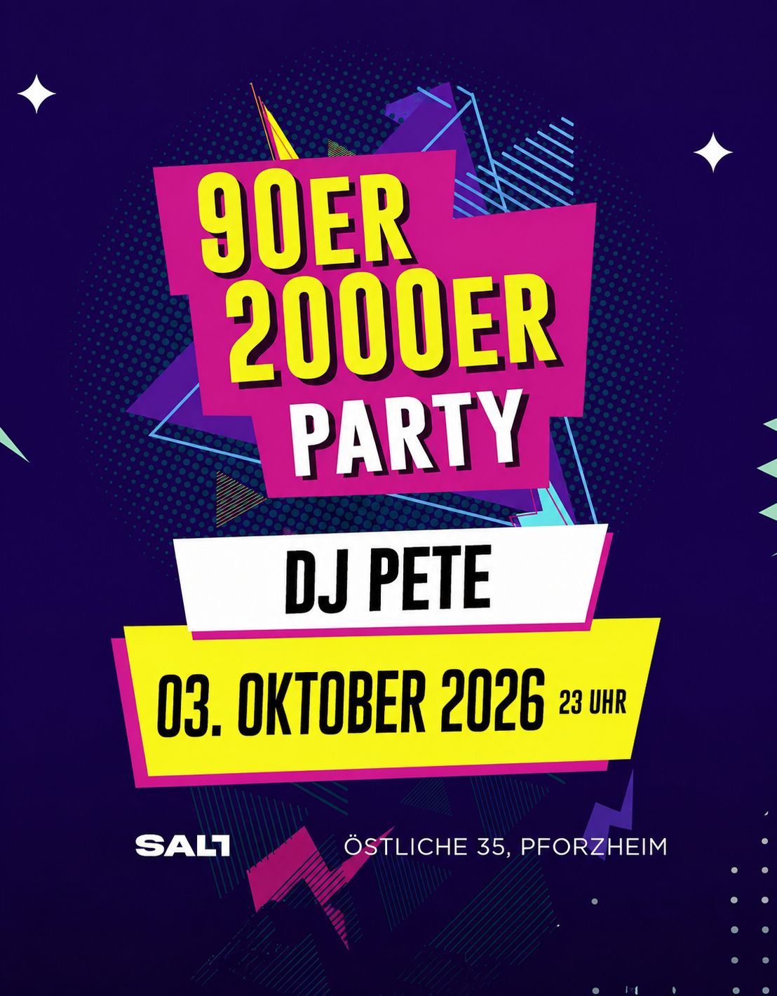90er 2000er Afterparty Mama geht TANZEN
